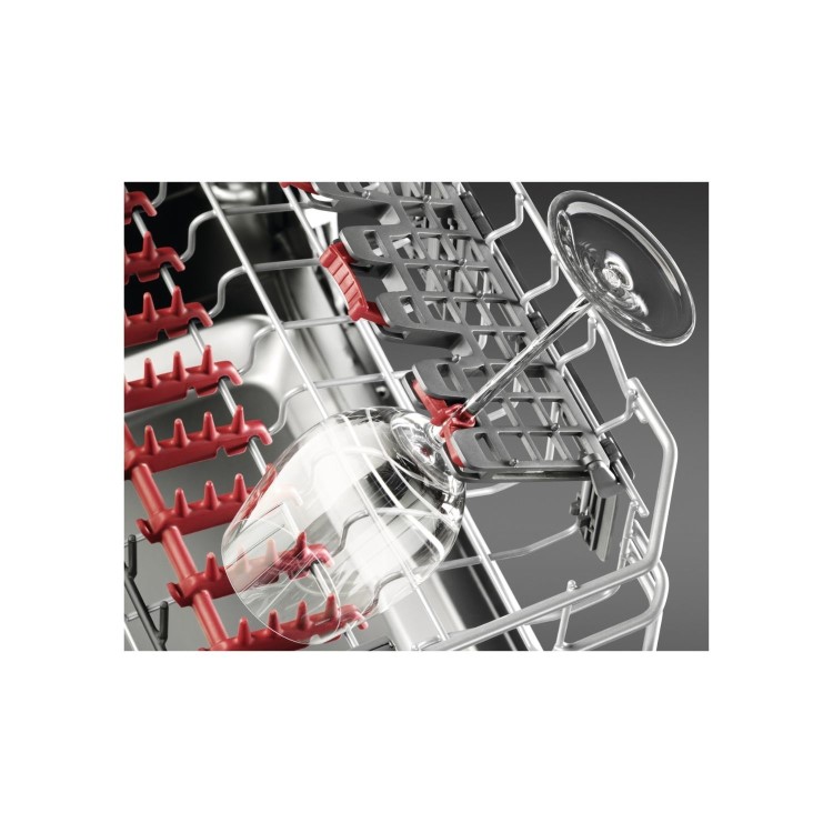 AEG Series 7000 GlassCare Integrated Dishwasher - A-rated Black Control Panel