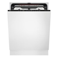AEG Series 8000 SprayZone Integrated Dishwasher - Smart Wi-Fi, C-Rated, Black control panel AEG Series 8000 SprayZone Integrated Dishwasher - Smart Wi-Fi, C-Rated, Black control panel