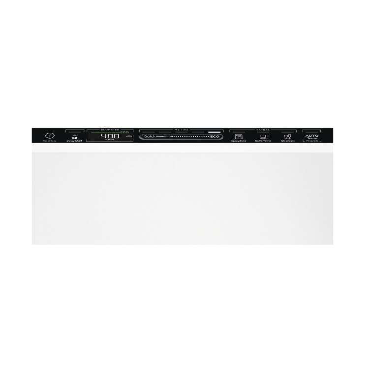 AEG Series 8000 SprayZone Integrated Dishwasher - Smart Wi-Fi, C-Rated, Black control panel
