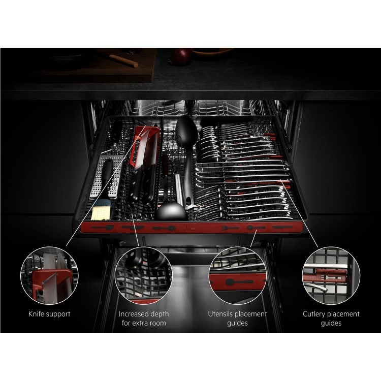 Refurbished AEG FSS53907Z 14 Place Fully Integrated Dishwasher