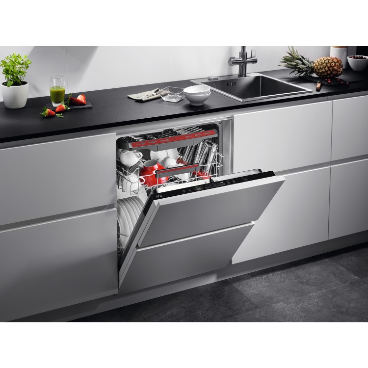 Refurbished AEG 6000 SatelliteClean FSS64907Z 14 Place Fully Integrated Dishwasher