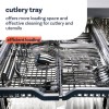 AEG 6000 SatelliteClean 14 Place Settings Fully Integrated Dishwasher