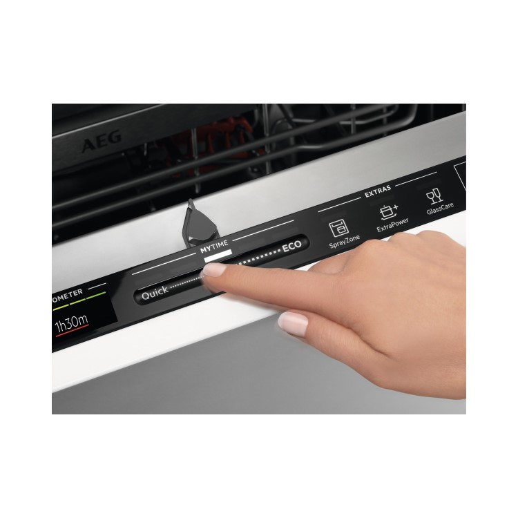 Refurbished AEG FSS82827P 9000 ComfortLift 12 Place Fully Integrated Dishwasher