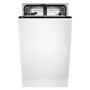 AEG Series 5000 AirDry Integrated Slimline Dishwasher - Black control panel