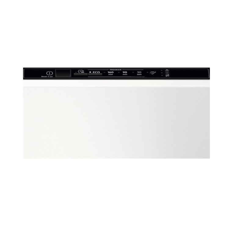 AEG Series 5000 AirDry Integrated Slimline Dishwasher - Black control panel