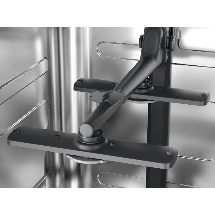AEG Series 5000 AirDry Integrated Slimline Dishwasher - Black control panel