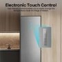 Hisense KitchenFit 312 Litre Tall Freestanding Larder Freezer - Silver