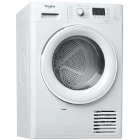 Refurbished Whirlpool FTCM107BUK Freestanding Condenser 7KG Tumble Dryer White