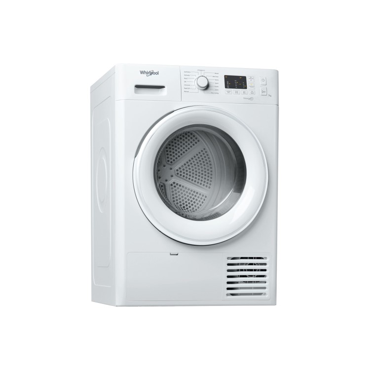 Refurbished Whirlpool FTCM107BUK Freestanding Condenser 7KG Tumble Dryer White