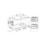 Hotpoint 75cm 5 Burner Gas on Glass Hob with Vertical Flame - Black
