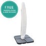 GRADE A1 - Large 3x3m Cantilever Garden Parasol - Base & Cover Included - Grey
