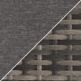 Dark Grey 2 Seater Rattan Garden Sun Lounger Set - Como