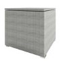 8 Seater Grey Rattan Garden Corner Dining Sofa Set with Height Adjustable Table -  Fortrose