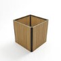 Square Wooden Garden Planter - 55 x 55cm Como