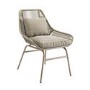 2 Seater Light Wicker Bistro Set With Table - Como