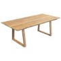 6 Seater Acacia Wood Outdoor Garden Table and Chairs Dining Set
