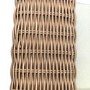 Thick Round Rattan Corner Garden Sofa Set with Fire Pit & Benches