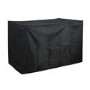 200 x 110 x 130 cm Waterproof Black Garden Furniture Cover