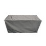 Medium Charcoal Rattan Garden Storage Box - 132.5 x 54.5cm