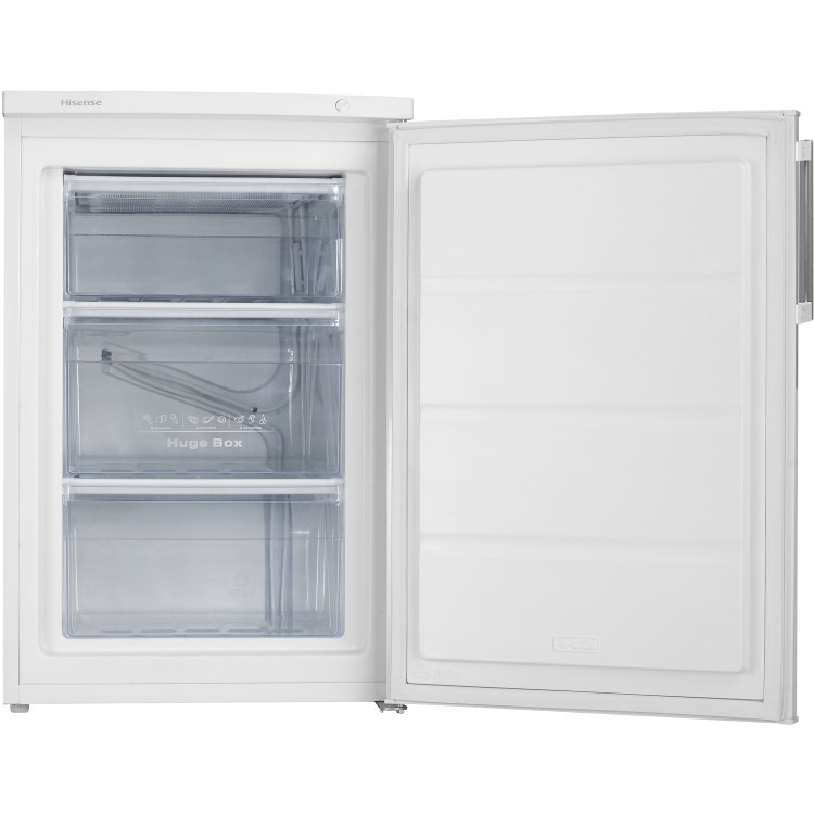 Refurbished Hisense FV105D4BW21 Integrated Under Counter 82 Litre Freezer White