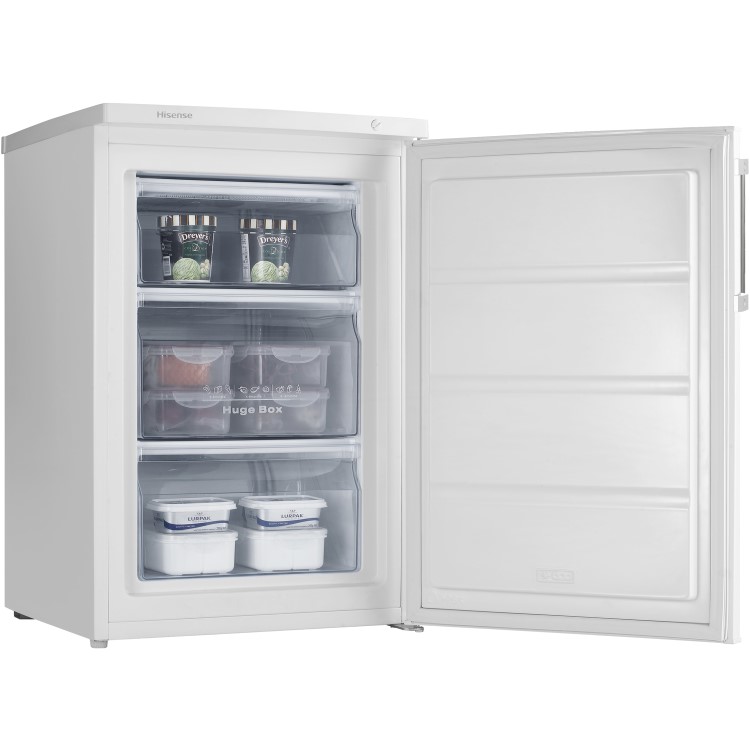 Refurbished Hisense FV105D4BW21 Integrated Under Counter 82 Litre Freezer White