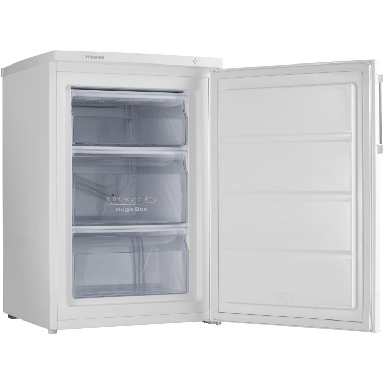 Refurbished Hisense FV105D4BW21 Integrated Under Counter 82 Litre Freezer White