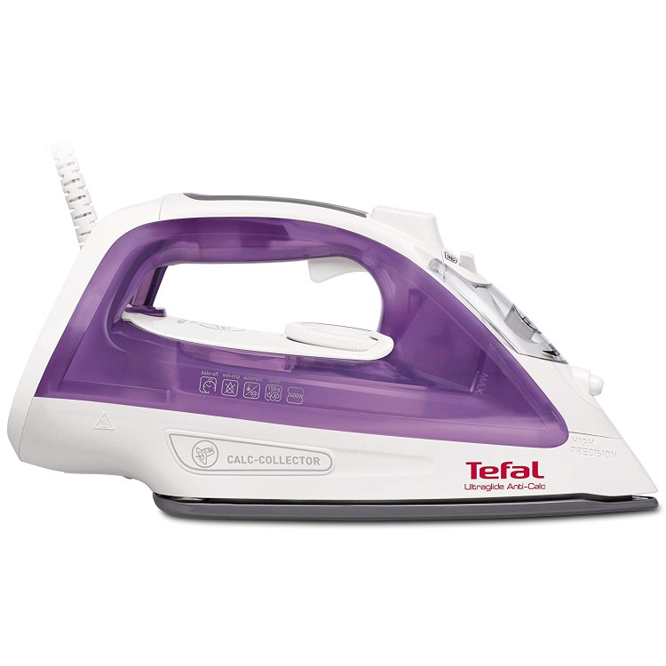 Tefal FV2663 Ultraglide Anti Scale Steam Iron - Purple & White