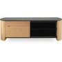 Alphason FW1100CB-LO Finewoods TV Stand for up to 50" TVs - Light Oak
