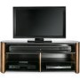 Alphason FW1350SB-W Finewoods Soundbar TV Stand for up to 49" TVs - Walnut 