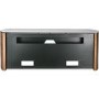 Alphason FW1350SB-W Finewoods Soundbar TV Stand for up to 49" TVs - Walnut 