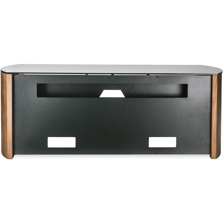 Alphason FW1350SB-W Finewoods Soundbar TV Stand for up to 49" TVs - Walnut 