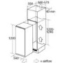 CDA 197 Litre In-Column Integrated Fridge