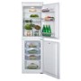 CDA 154 Litre 50/50 Integrated Upright Fridge Freezer - White