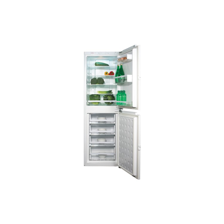 CDA FW951 56cm Wide Frost Free 50-50 Integrated Upright Fridge Freezer - White