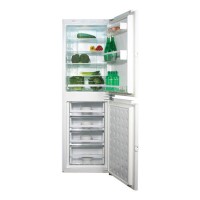 CDA FW951 56cm Wide Frost Free 50-50 Integrated Upright Fridge Freezer - White