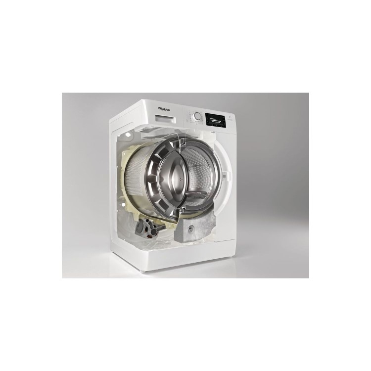 Whirlpool FWG71484W 7kg 1400rpm Freestanding Washing Machine - White