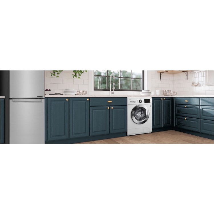 LG Freestanding 8kg Wash 5kg Dry 1400rpm Freestanding  Washer Dryer - White