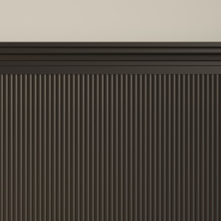 Paintable Mini Fluted Wall Panel - 120cm x 60cm - Delamere