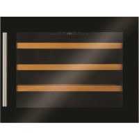 CDA FWV451BL 45cm High Fully Integrated Wine Cooler Black