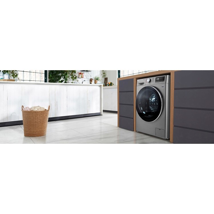 LG FWV796STS 9kg Wash 6kg Dry 1400rpm Washer Dryer - Graphite