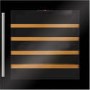 CDA 40 Bottle Integrated Wine Cooler Single Zone Tall - Black