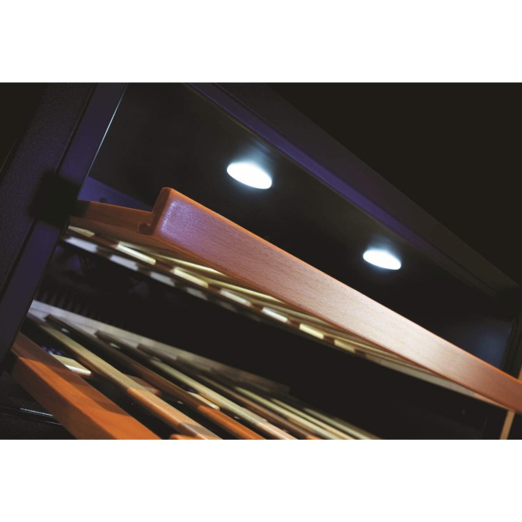 CDA FWV901BL 90cm High Built-in Dual Zone Wine Cooler Black