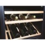 CDA FWV901BL 90cm High Built-in Dual Zone Wine Cooler Black