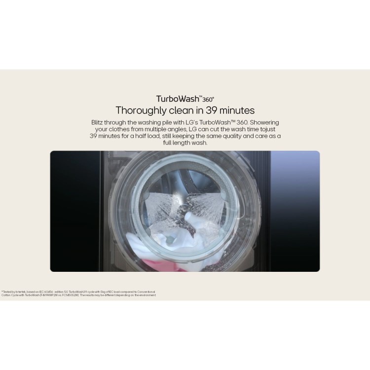 LG 13Kg Wash 7Kg Dry 1400rpm Washer Dryer - White