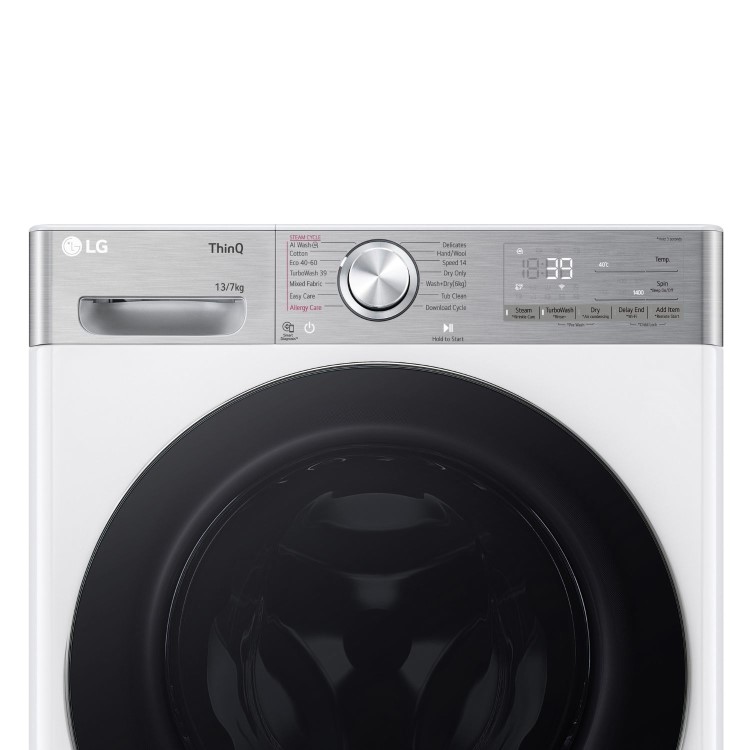 LG 13Kg Wash 7Kg Dry 1400rpm Washer Dryer - White
