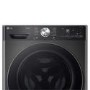 LG  9Kg Wash 6Kg Dry  1400rpm Washer Dryer - Platinum Black