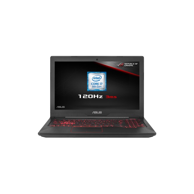 Asus TUF Core i7-8750H 16GB 1TB & 256GB GeForce GTX 1060 15.6 Inch Windows 10 Gaming Laptop With Free Bag