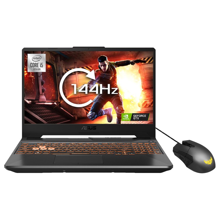 ASUS TUF Gaming F15 Core i5-10300H 8GB 512 GB SSD GeForce GTX 1650 15.6 Inch Windows 11 Home Gaming Laptop