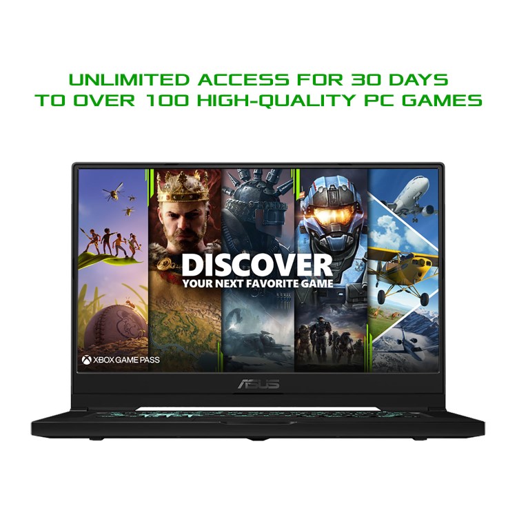 Refurbished ASUS TUF Dash F15 Intel Core i7 16GB RAM 512GB SSD RTX 3070 15.6 Inch FHD Windows 10 Gaming Laptop