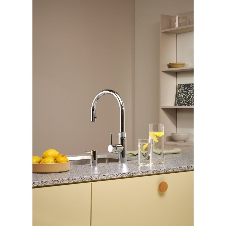 Quooker Flex Instant Boiling Water Kitchen Tap - Chrome